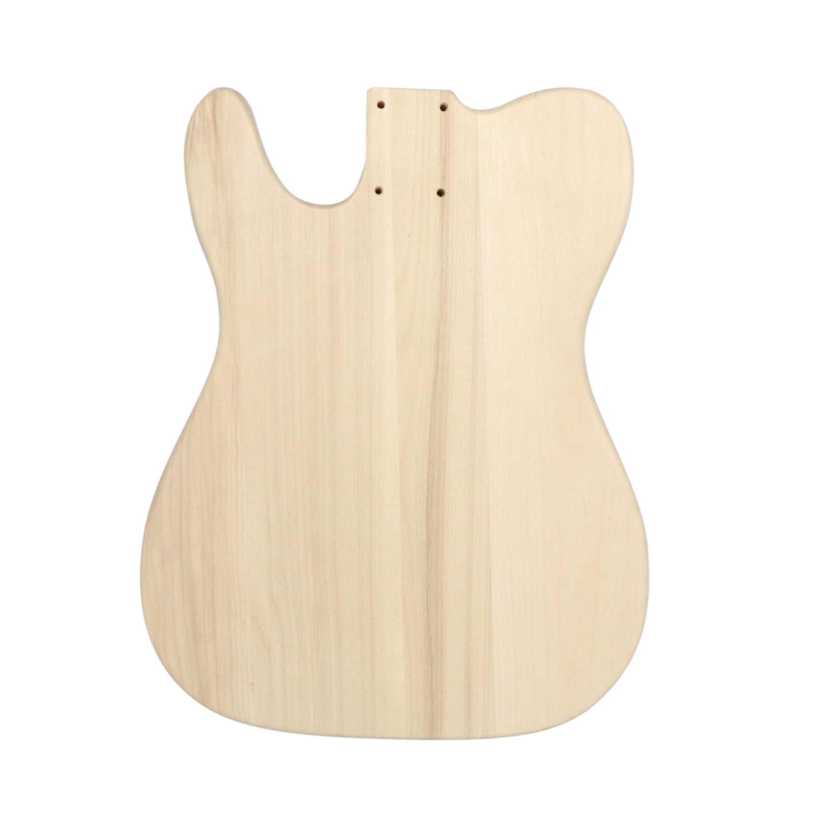 DIY Electric Guitar Kit Beginner Kit TL Style Basswood Body with Ash Burl Top CR