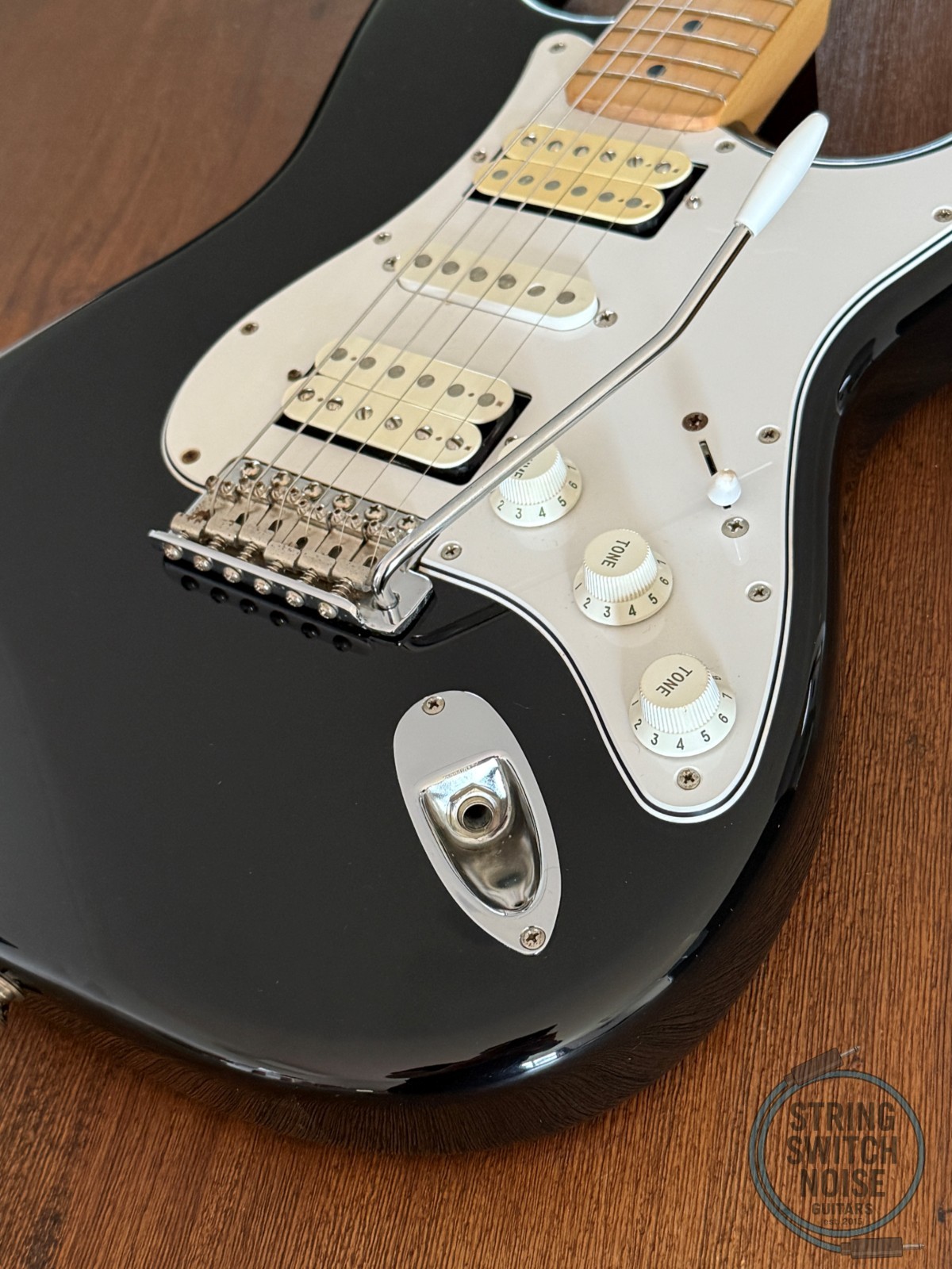 Fender Stratocaster, Black, HSH, 2013, Hard to Find Model, MIJ