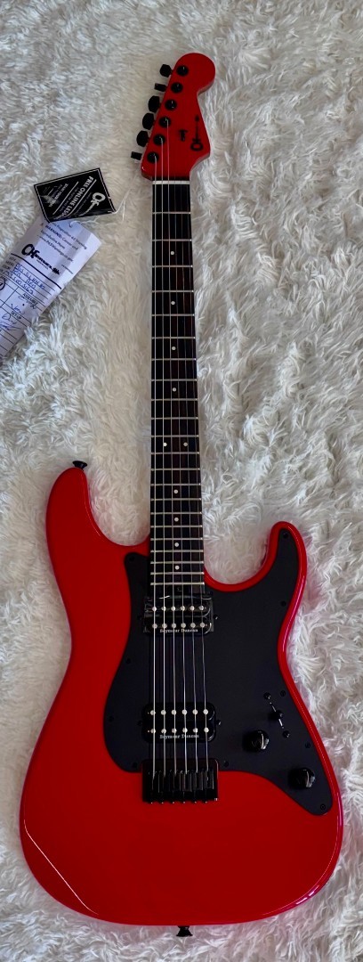 Charvel Pro-Mod Plus So-Cal Style 1 HH HT E Electric Guitar, Ferrari Red w/Bag