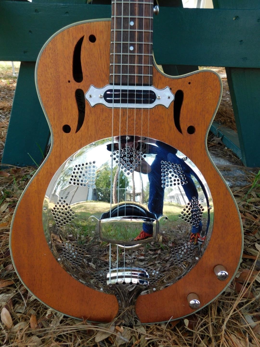 Rogue Resonator Set Neck Electric Guitar, Kind of Rare,Plays,Looks,Sounds Great