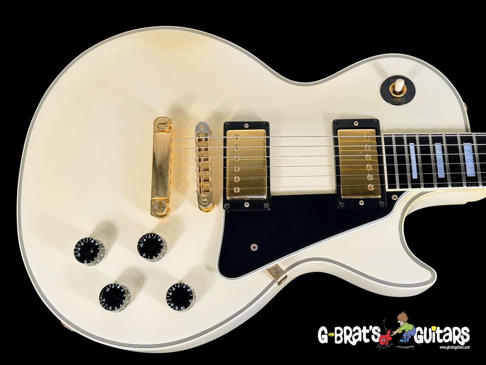2008 GIBSON LES PAUL CUSTOM ~ CUSTOM SHOP ~ ALPINE WHITE