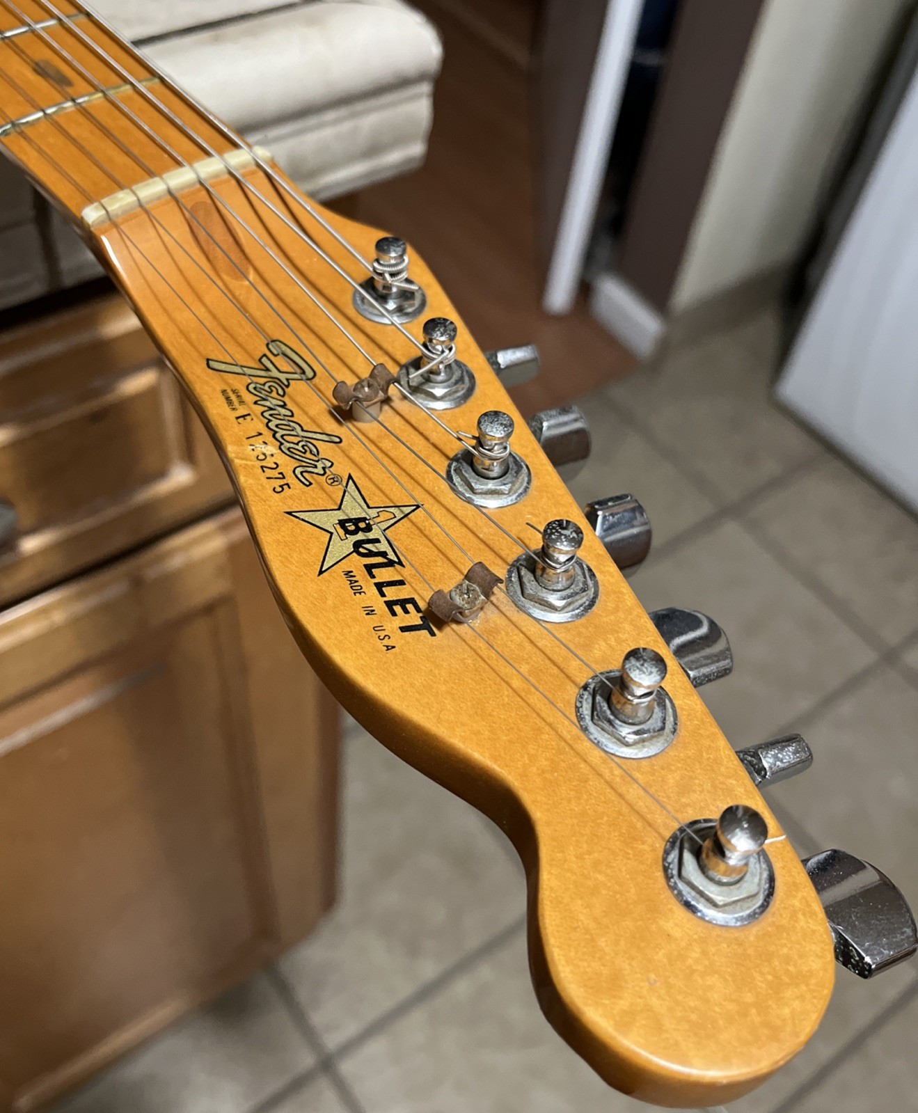Fender 1983 USA Maple Bullet 1 Neck Loaded With Tuners Super Thin