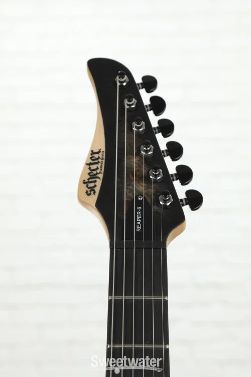 Schecter Reaper-6 – Satin Charcoal Burst