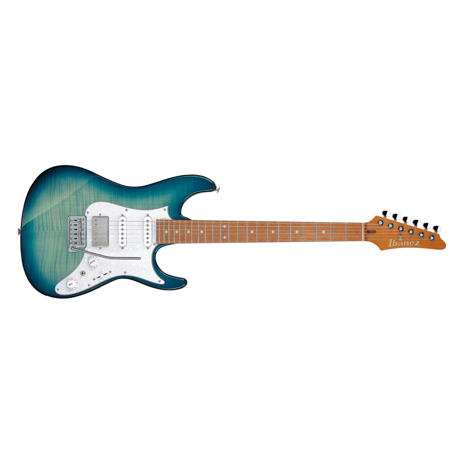 Ibanez AZ22S1F Electric Guitar Transparent Turquoise Burst + FREE Gig Bag NEW