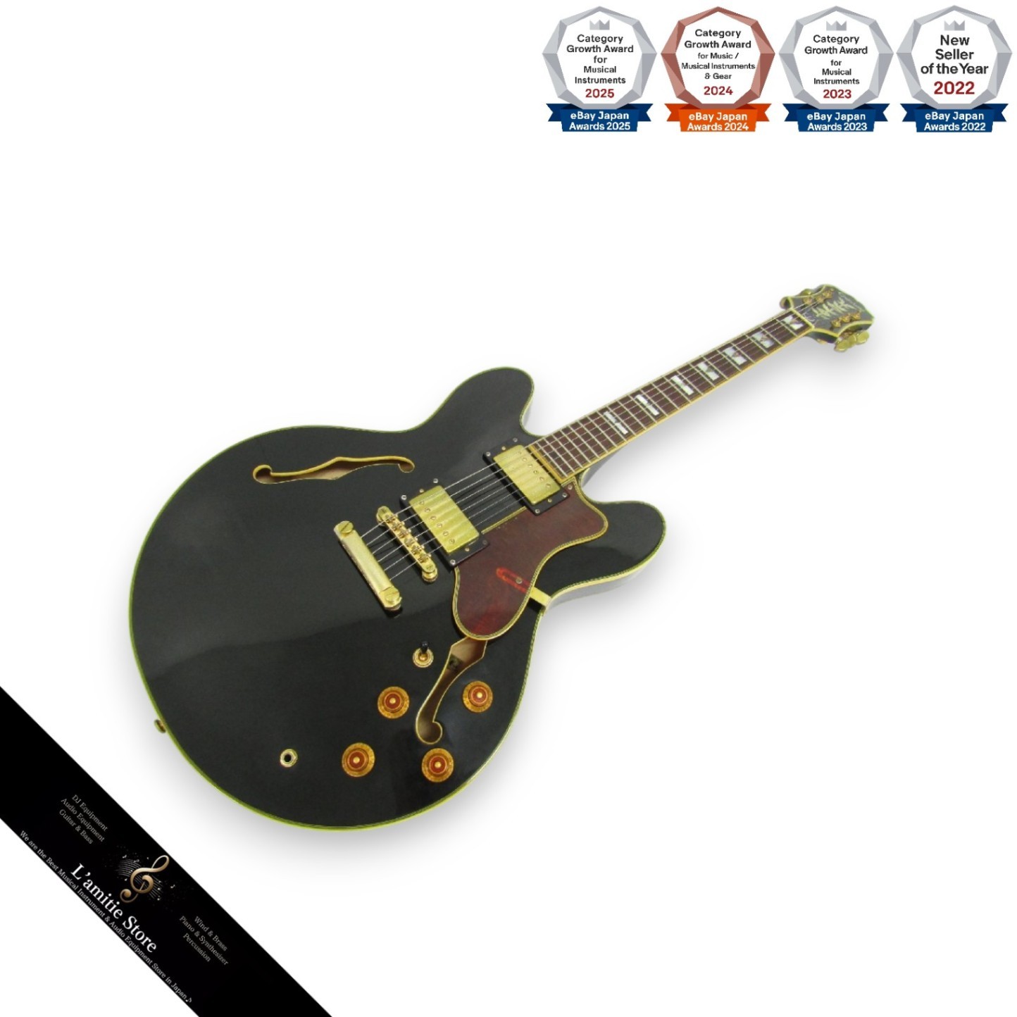 Epiphone SheratonII EB Electric Guitar with Hard Case G5231