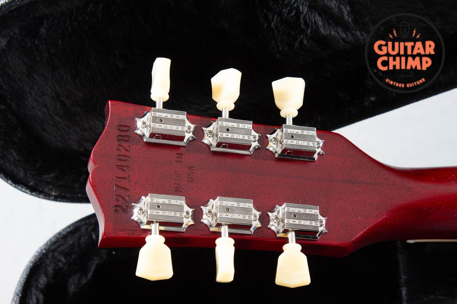 2024 Gibson ES-335 Satin Cherry OHSC Excellent 9.5/10 Rosewood Board 7lb 10oz