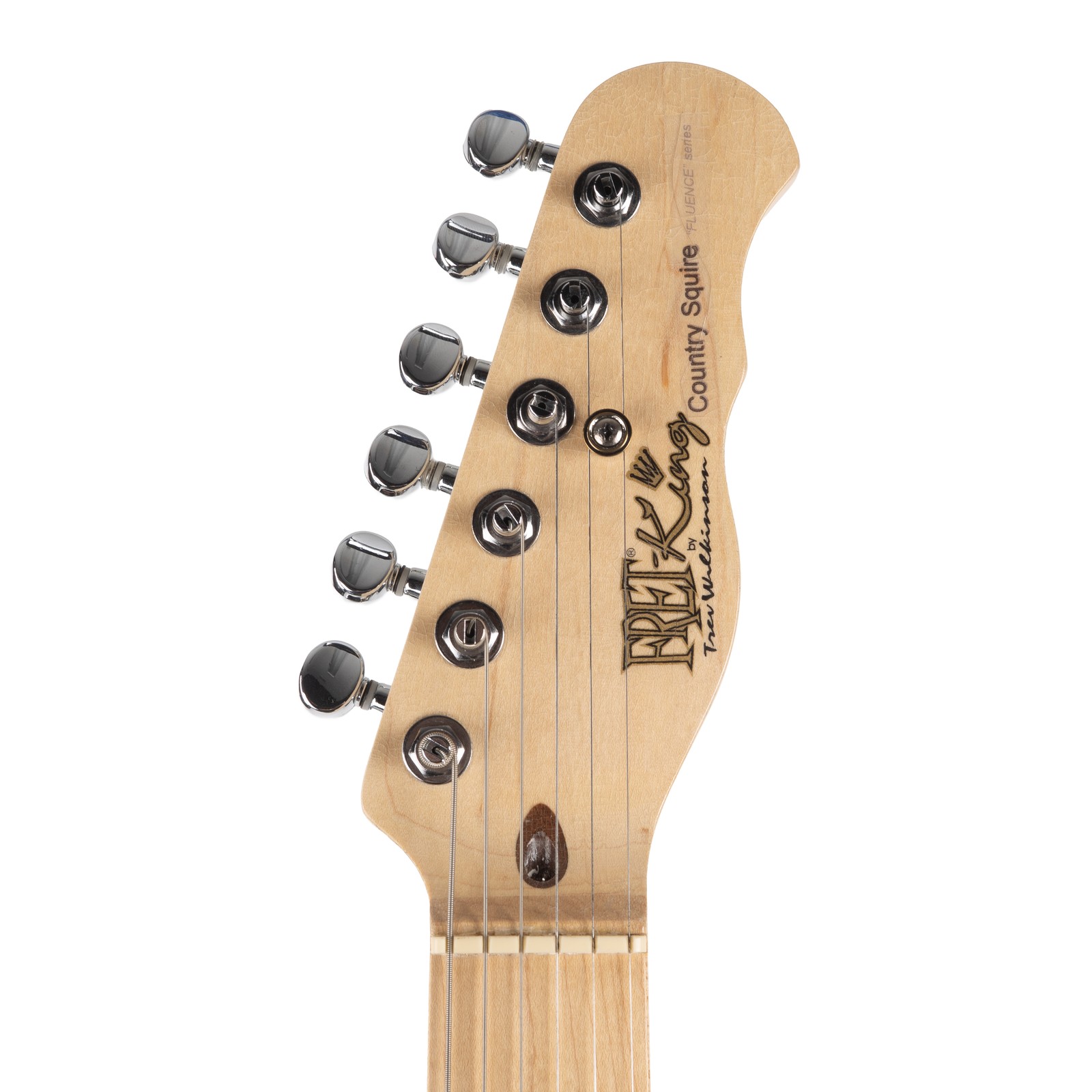 Used Fret King Country Squire Fluence Trans Blue