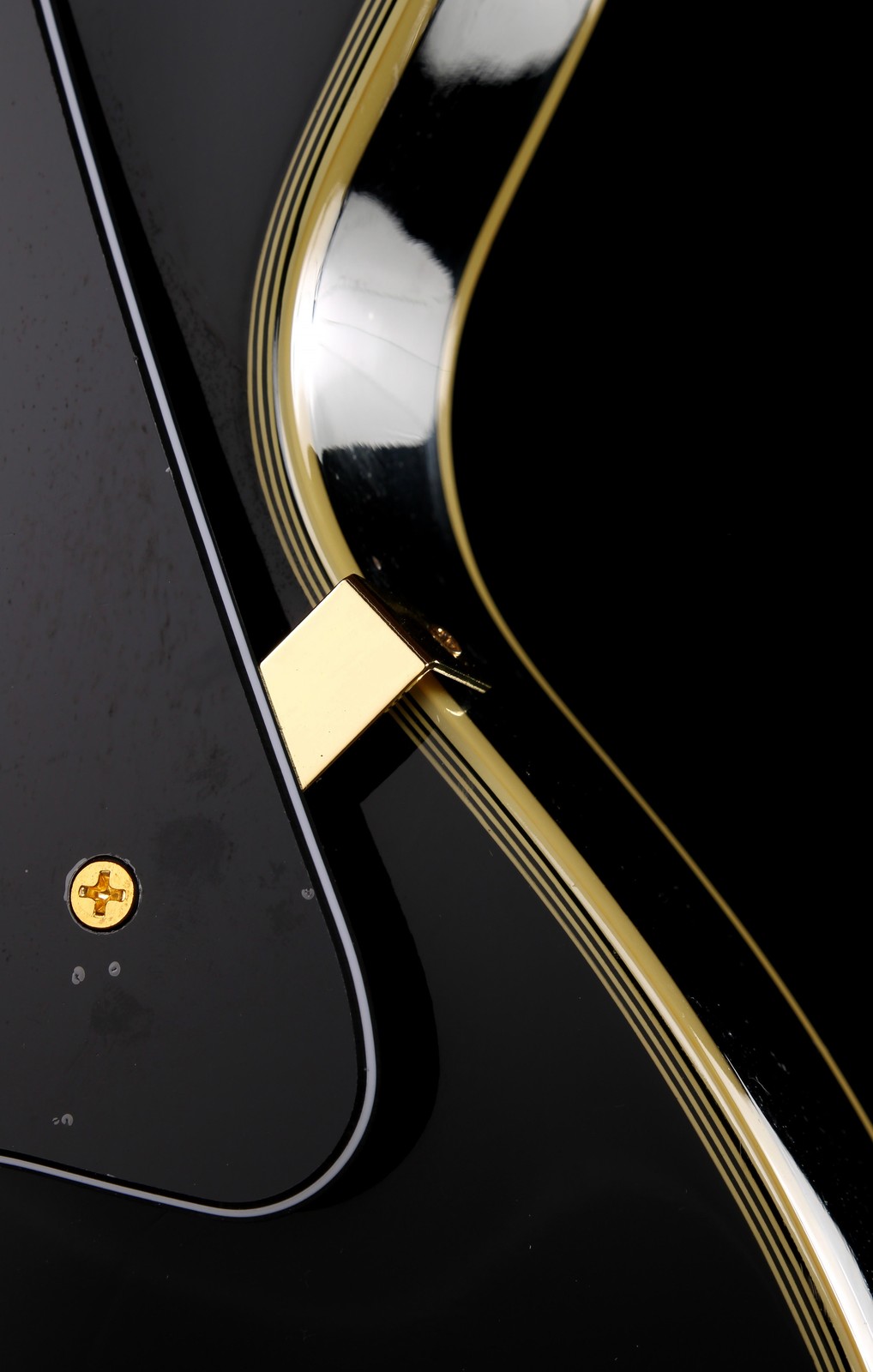 Burny RLC-105X Pata Les Paul Custom Ebony w/Sustainer System