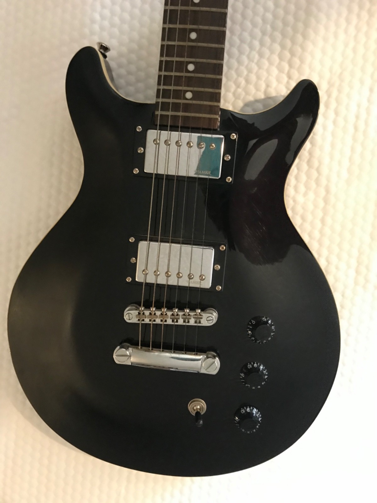Hamer guitar Sunburst A/T black XT series