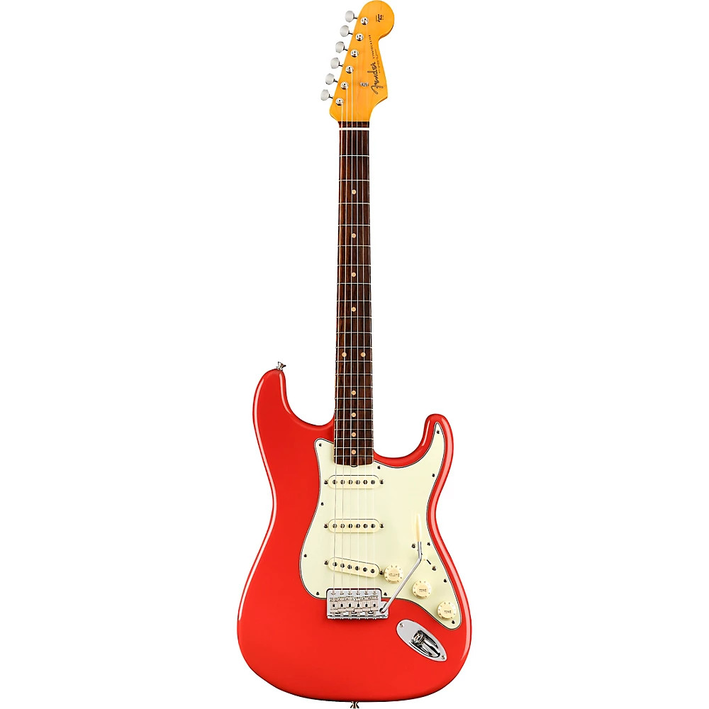 Fender American Vintage II 1961 Stratocaster Guitar Fiesta Red 197881475116 RF