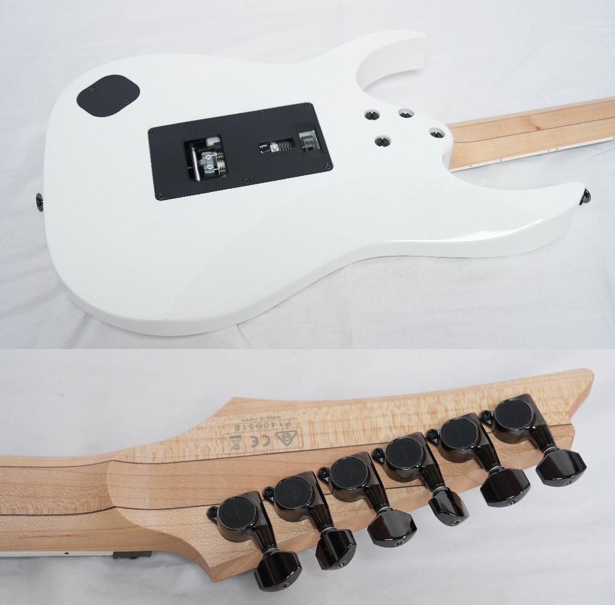 Electric Guitar Ibanez Prestige RG2550Z 2014 Galaxy White Japan S/N F1409518