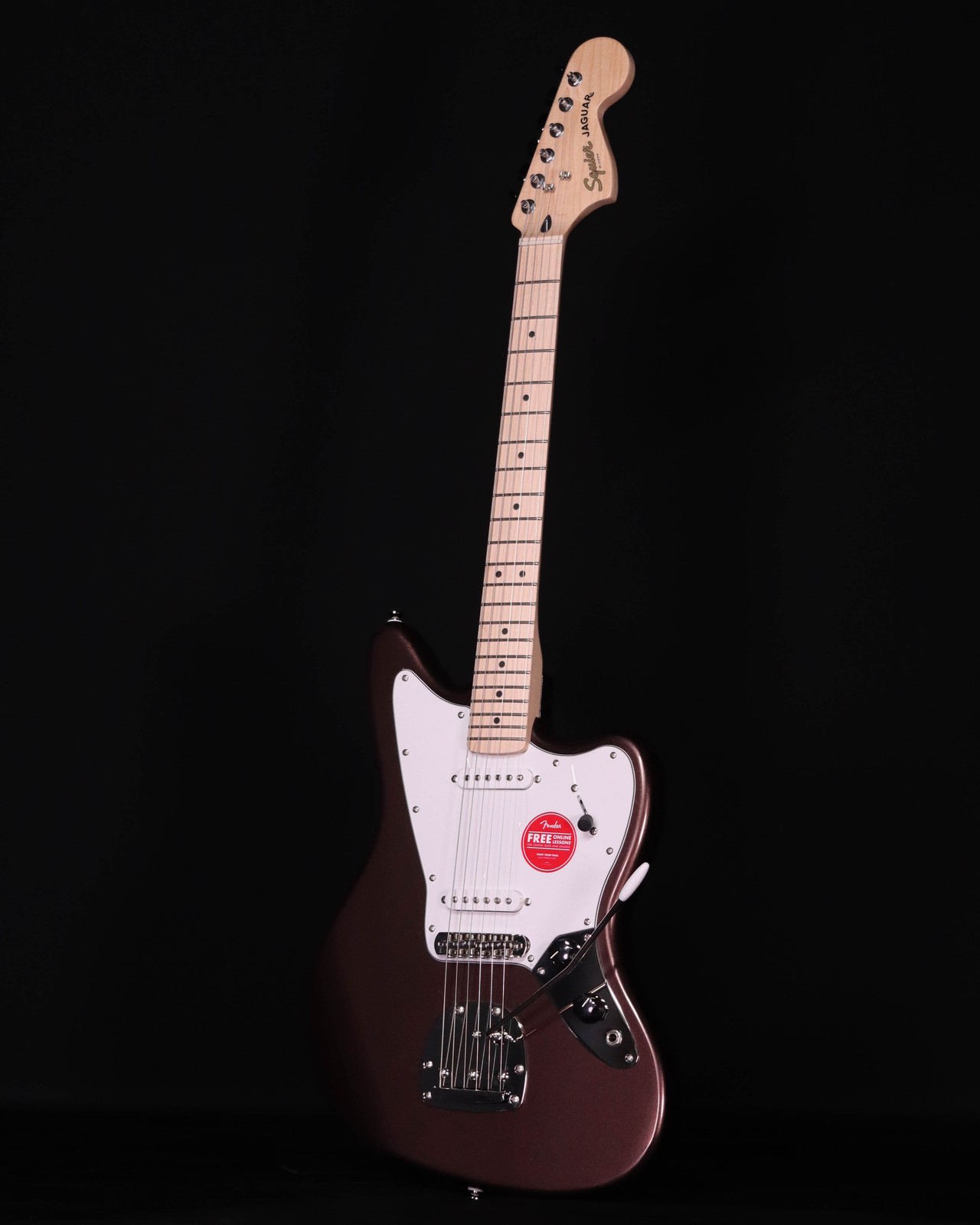 Squier Affinity Jaguar, Maple FB, Mystic Metallic Brown