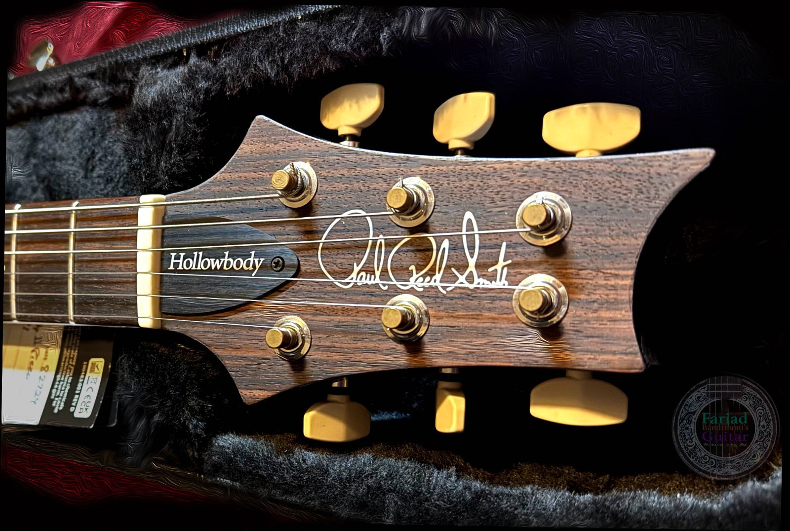 PRS Hollowbody II Piezo Hollow Body, Custom Purple Mist Finish( “Brand New” )