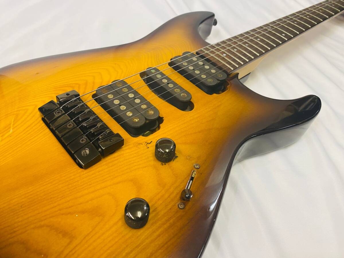 Electric Guitar Fernandes FR-75T 1990 Sunburst HSH Tremolo MIJ Japan