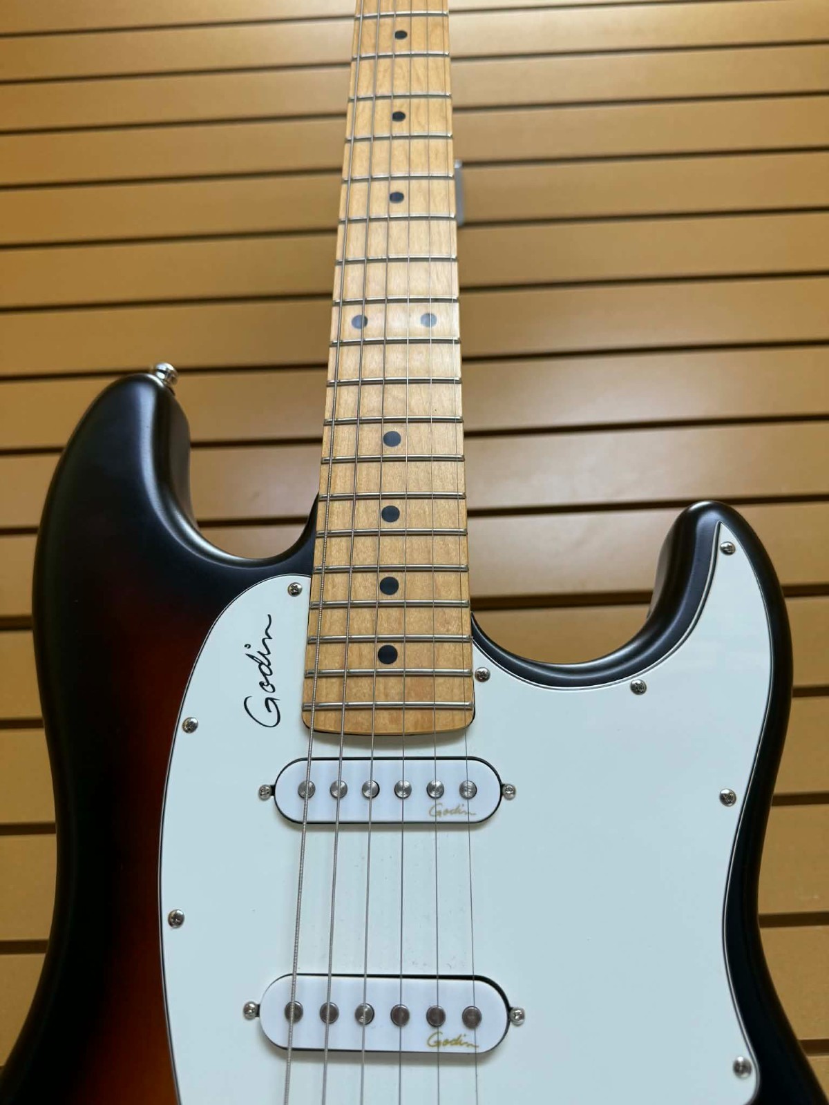 Godin Session/2016/Vb/Electric Guitar/Strat Type/Sunburst Type/Ssh/Synchro Type/
