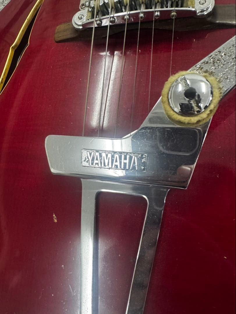 YAMAHA Guitar SA-30T Semi-Hollow Japan Vintage Hard Case Included