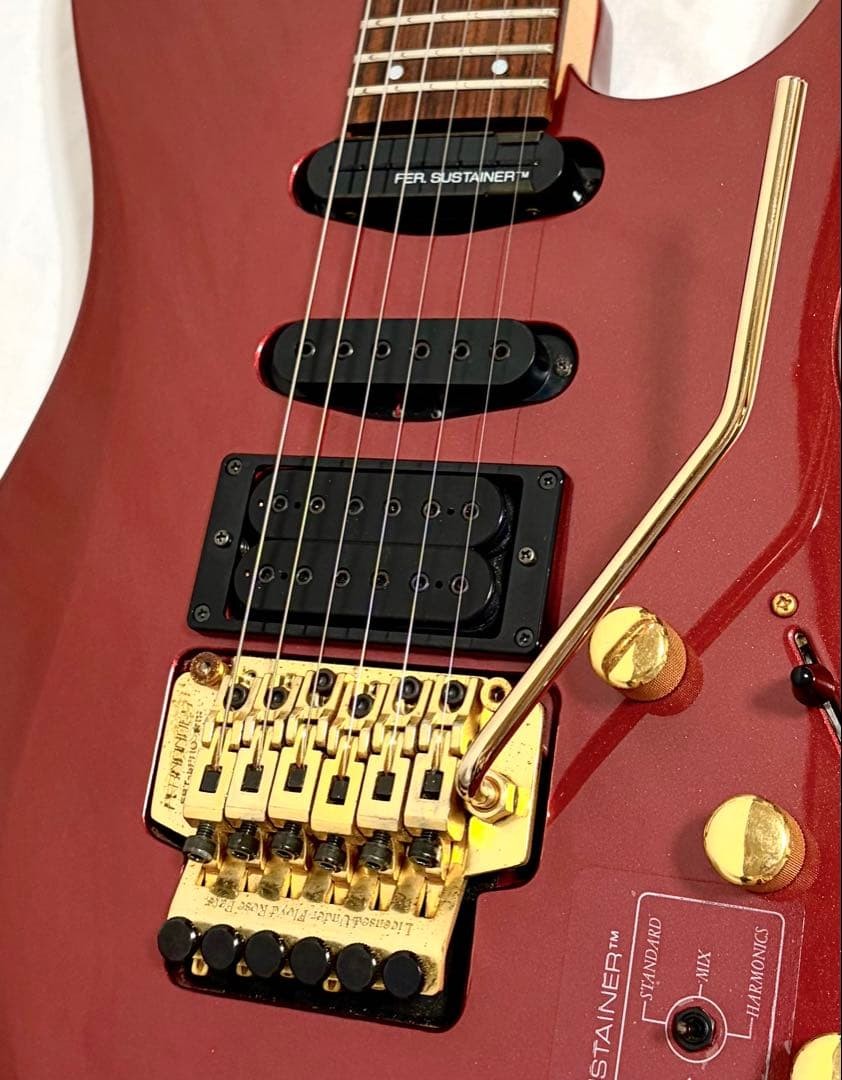 FERNANDES Electric Guitar FR-85S Sustainer Safe packing!