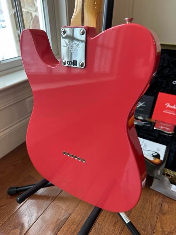 2025 Fender Custom Shop ‘54 Telecaster TCP Time Capsule – Faded Aged Fiesta Red