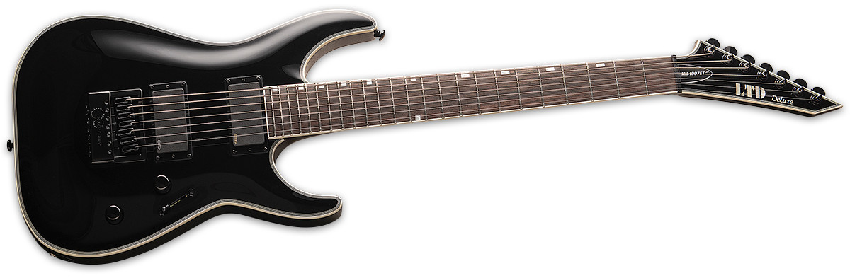 ESP LTD MH-1007 Evertune ET Black BLK B-Stock 7-String Electric Guitar MH 1007