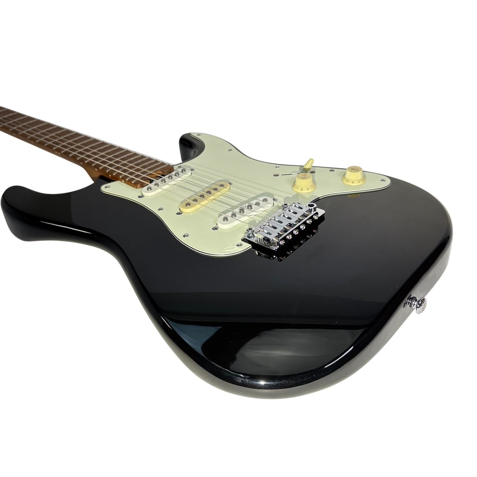 Schecter Diamond Nick Johnston 6-String RH Electric Guitar – Black