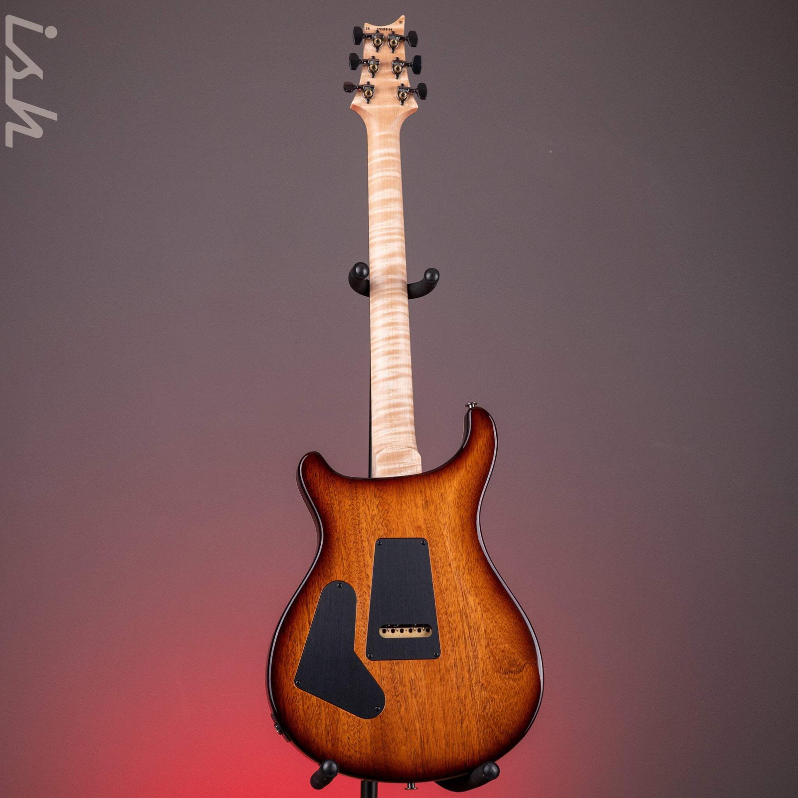 PRS Wood Library Custom 24-08 10-Top DMO Natural Smokeburst