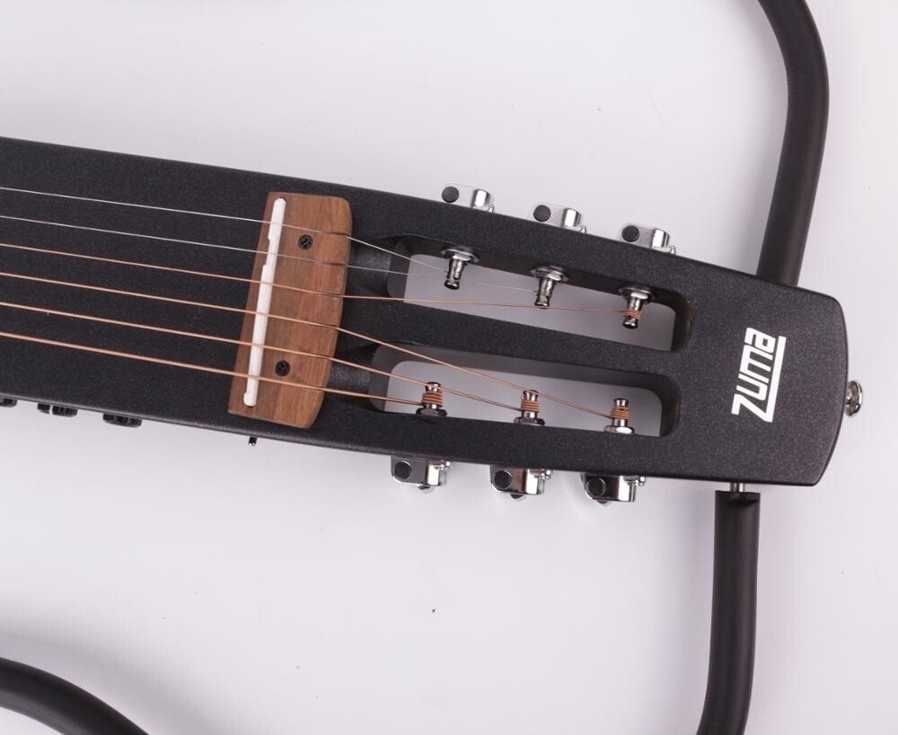 Built in effect Headless electric acoustic guitar silent travel