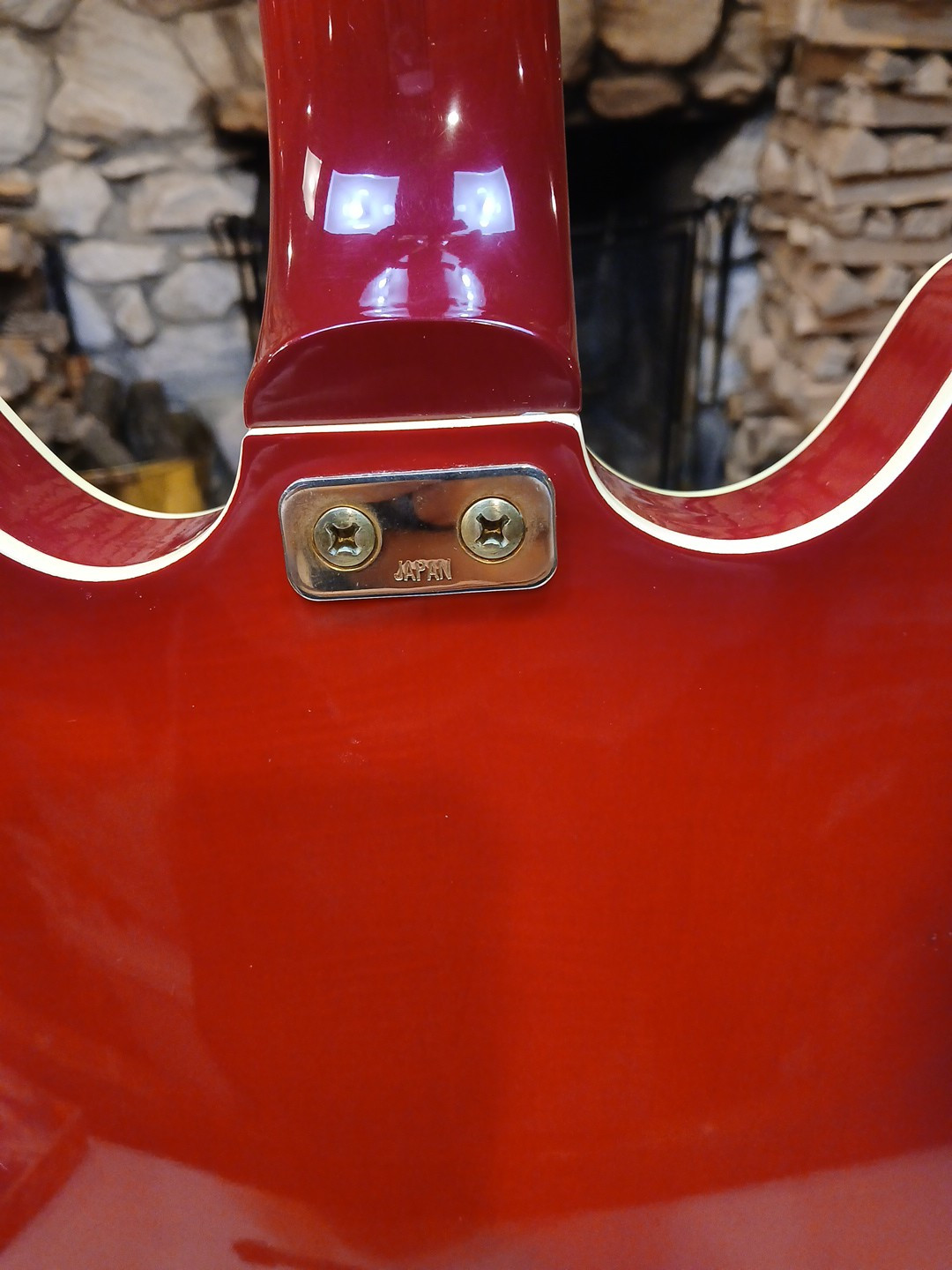 1970s Aria A 5502 hollow Body Electric Guitar