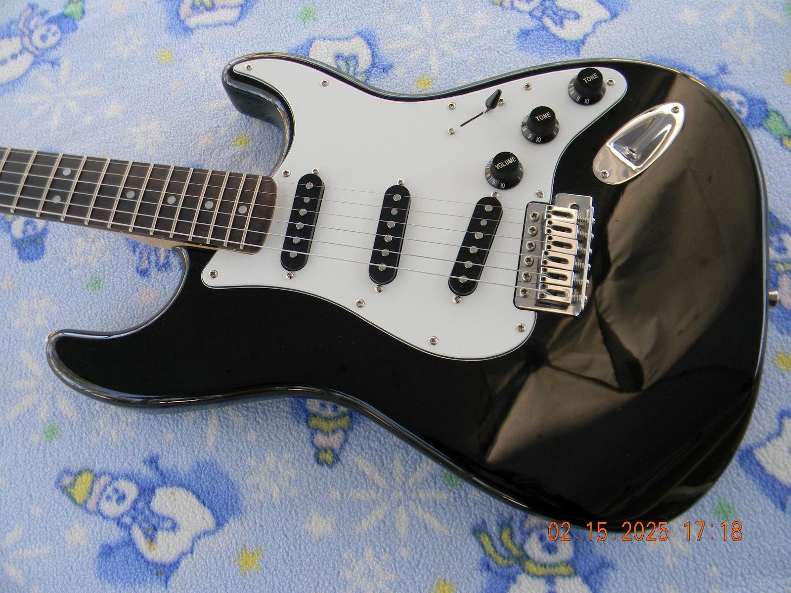 Squier “Custom Shack ” Stratocaster, Alnico 5 Pickups, Custom Wiring,Capacitor