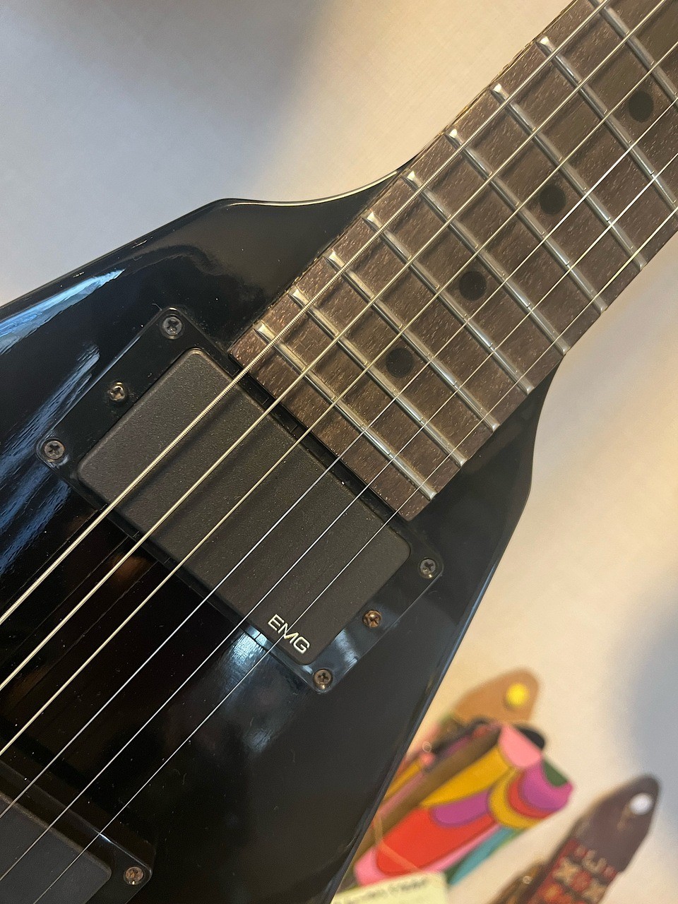 Gibson Shred Flying V Guitar of the Month 2008 Black Made in USA Electric Guitar
