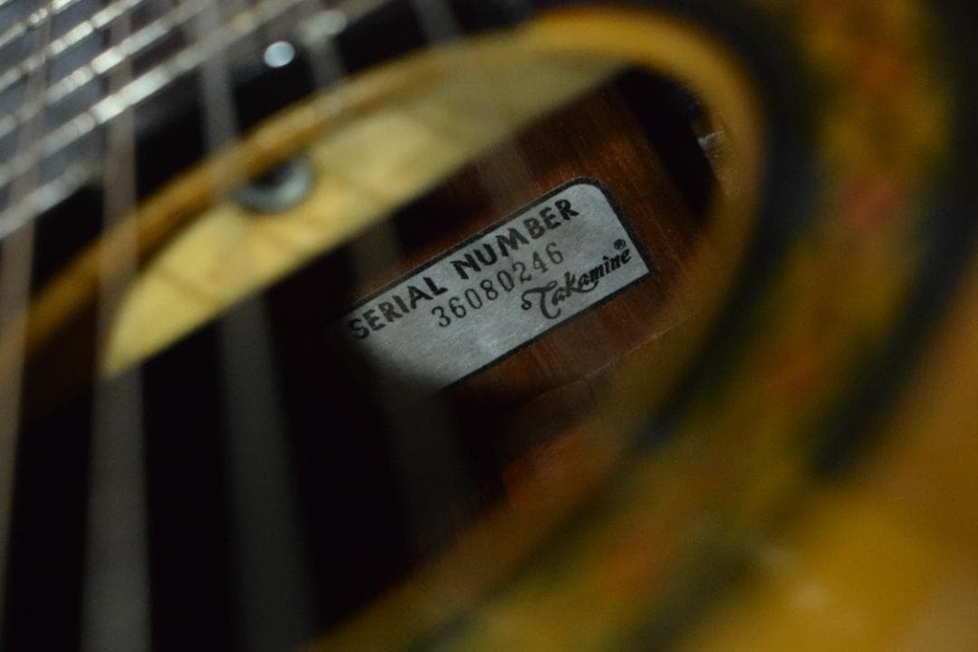 Takamine No.8 Classical Guitar 1998 Natural Nylon String Japan Model