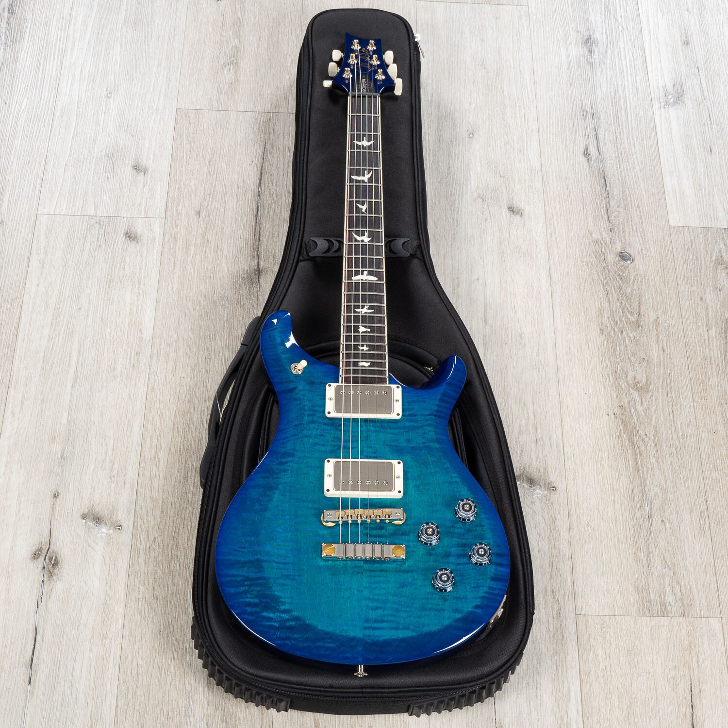 PRS Paul Reed Smith S2 McCarty 594 Guitar, USA 58/15 LT Set, Lake Blue