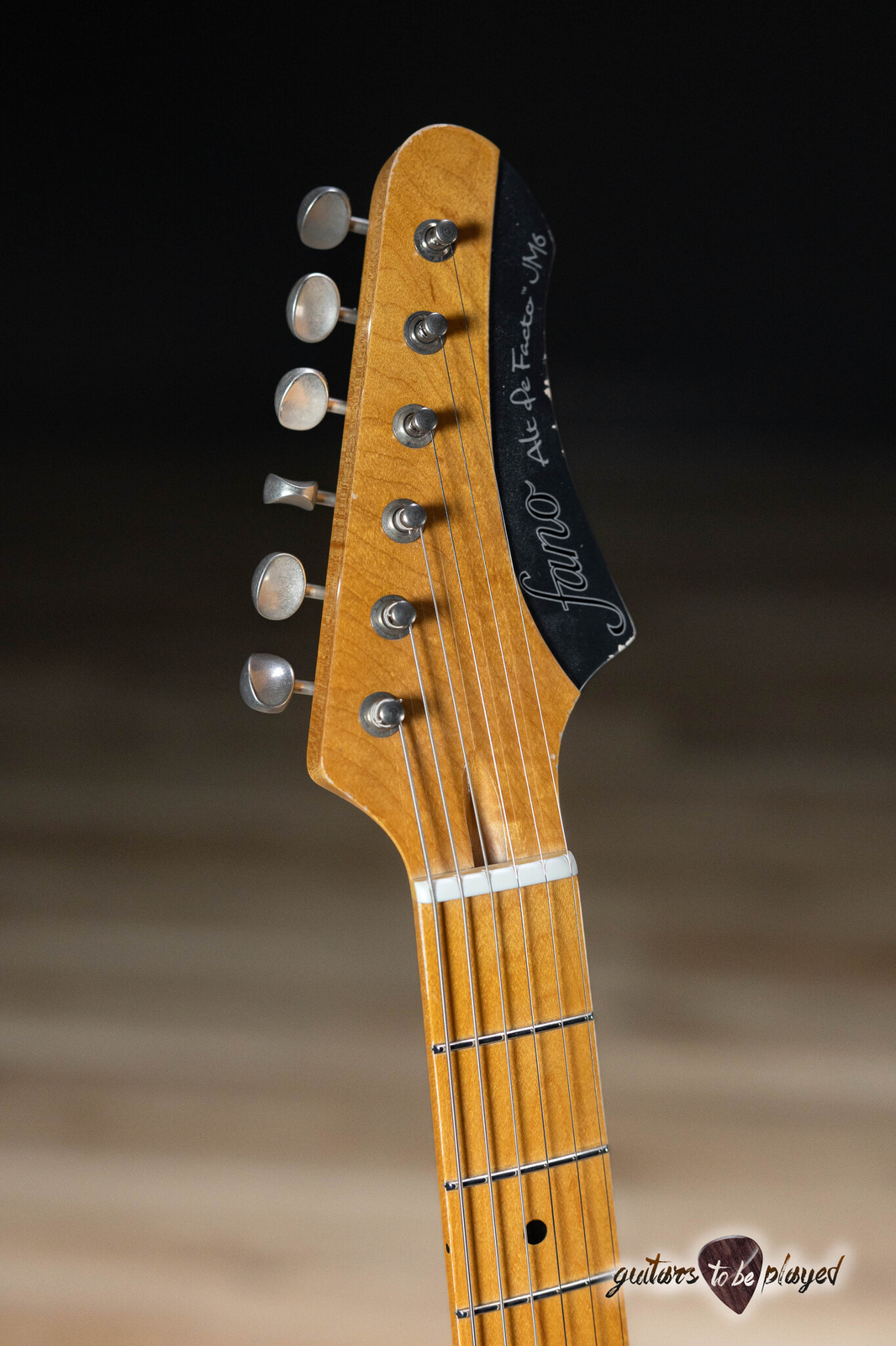 Fano JM6 Alt de Facto Suhr SSV Humbucker Trem Guitar w/ Case – Charcoal Frost