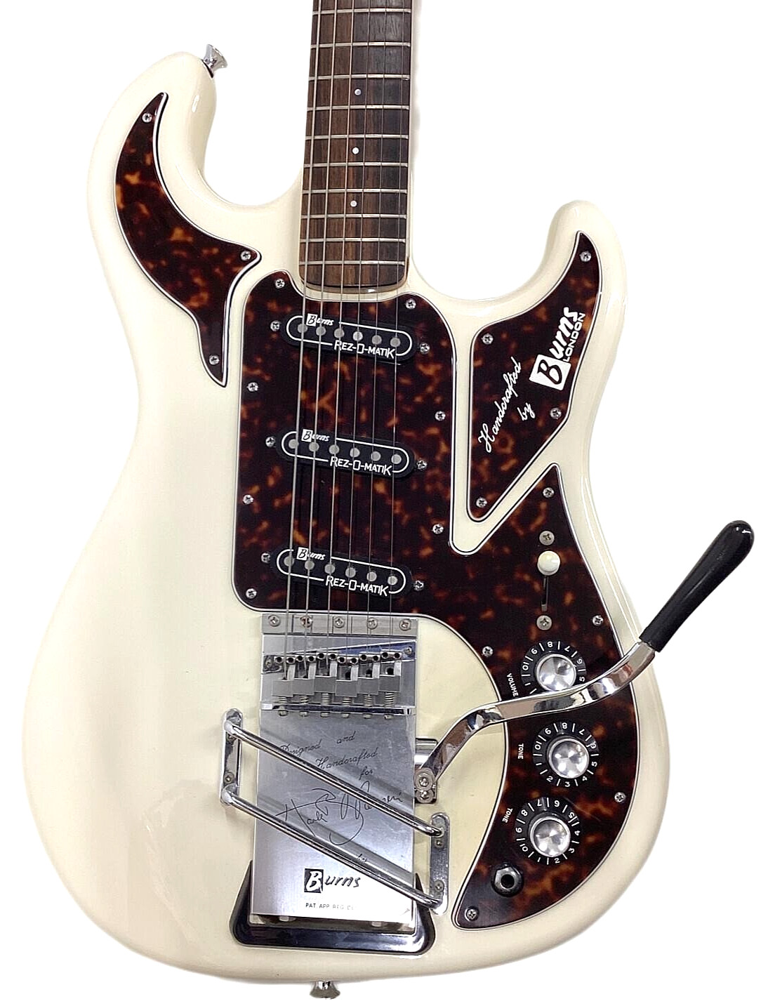 Burns London 1964 The Marvin Signature White Guitar Reissue Vintage Rare Japan