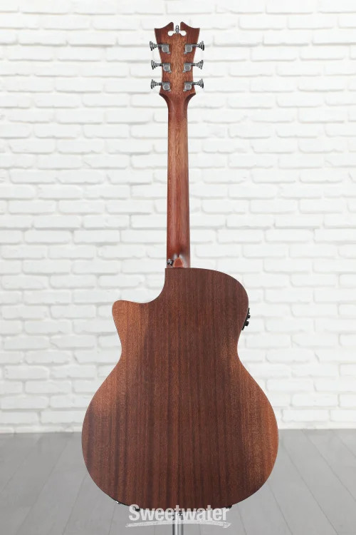 D’Angelico Premier Gramercy LS Acoustic-electric Guitar – Aged Mahogany