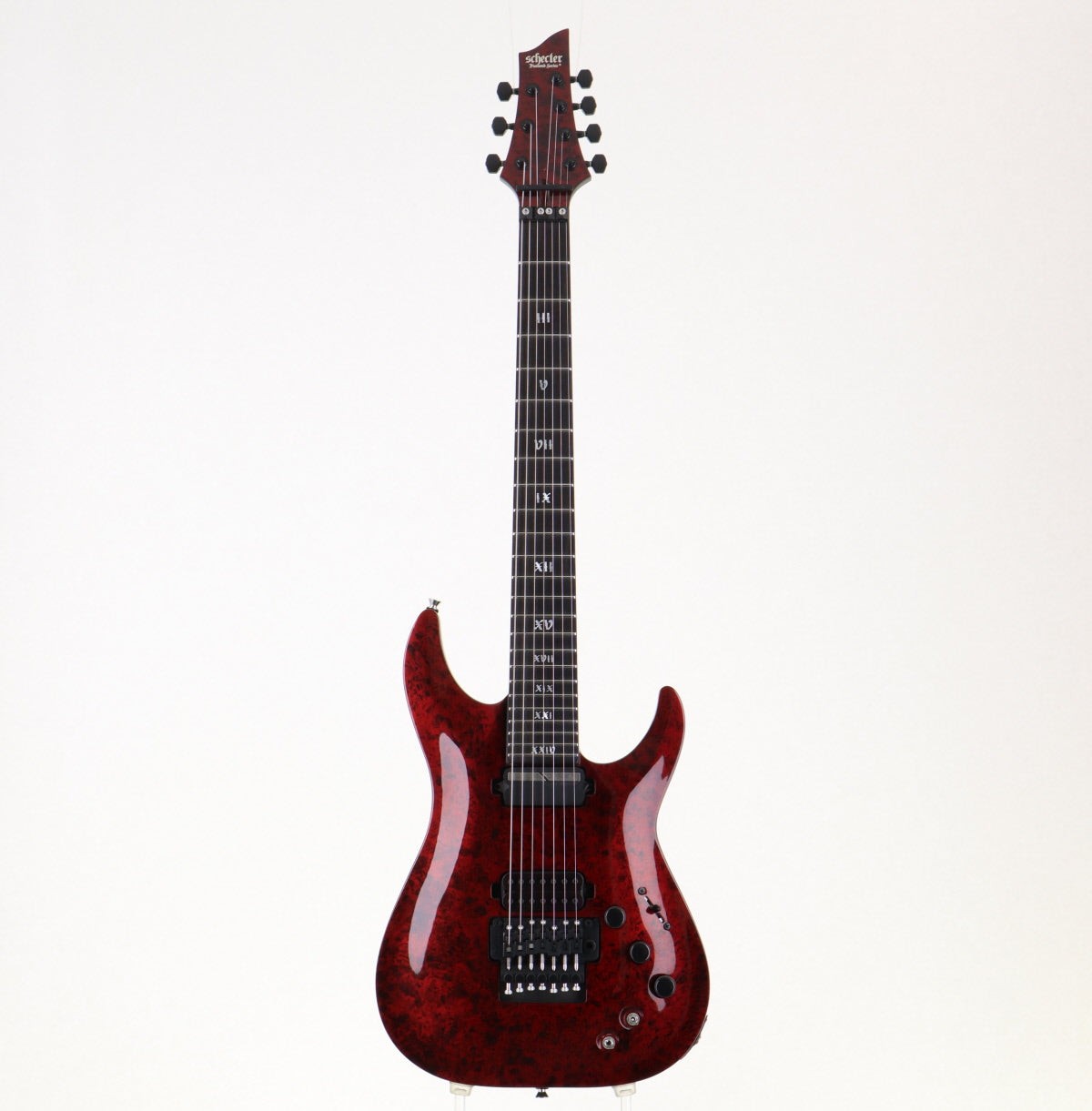 SCHECTER AD-C-7-FR-APOC C-7 FR S Apocalypse Red Regin [W18120602]