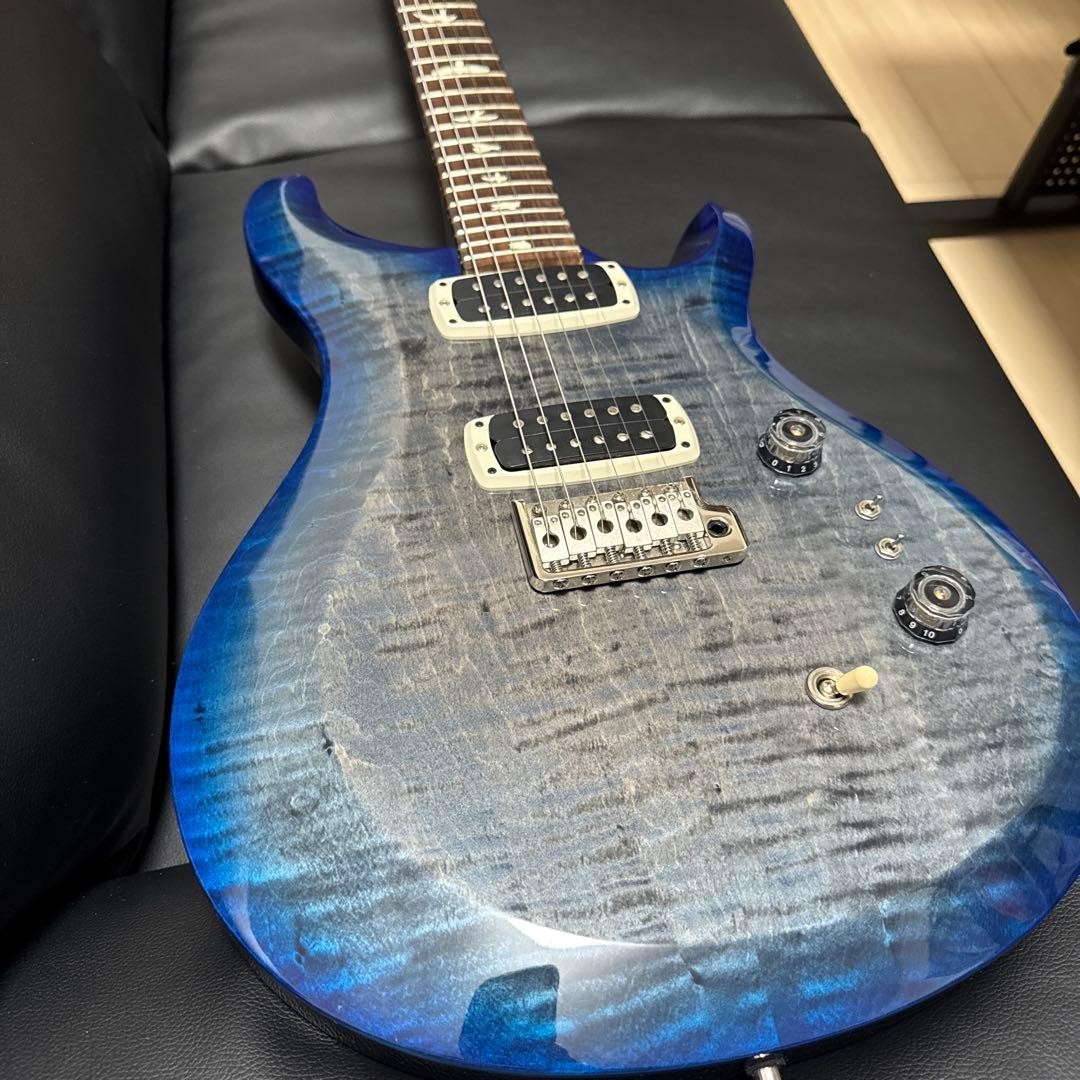 Electric Guitar Paul Reed Smith PRS S2 Custom 2024 Faded Gray Black Blue Burst