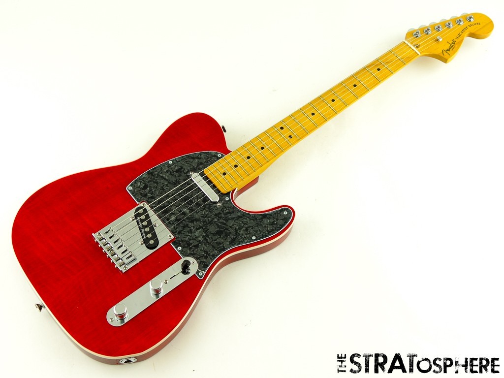 *CUSTOM BUILD FENDER TELE (SQUIER AFFINITY BODY & PRO II DELUXE NECK) COMPLETE