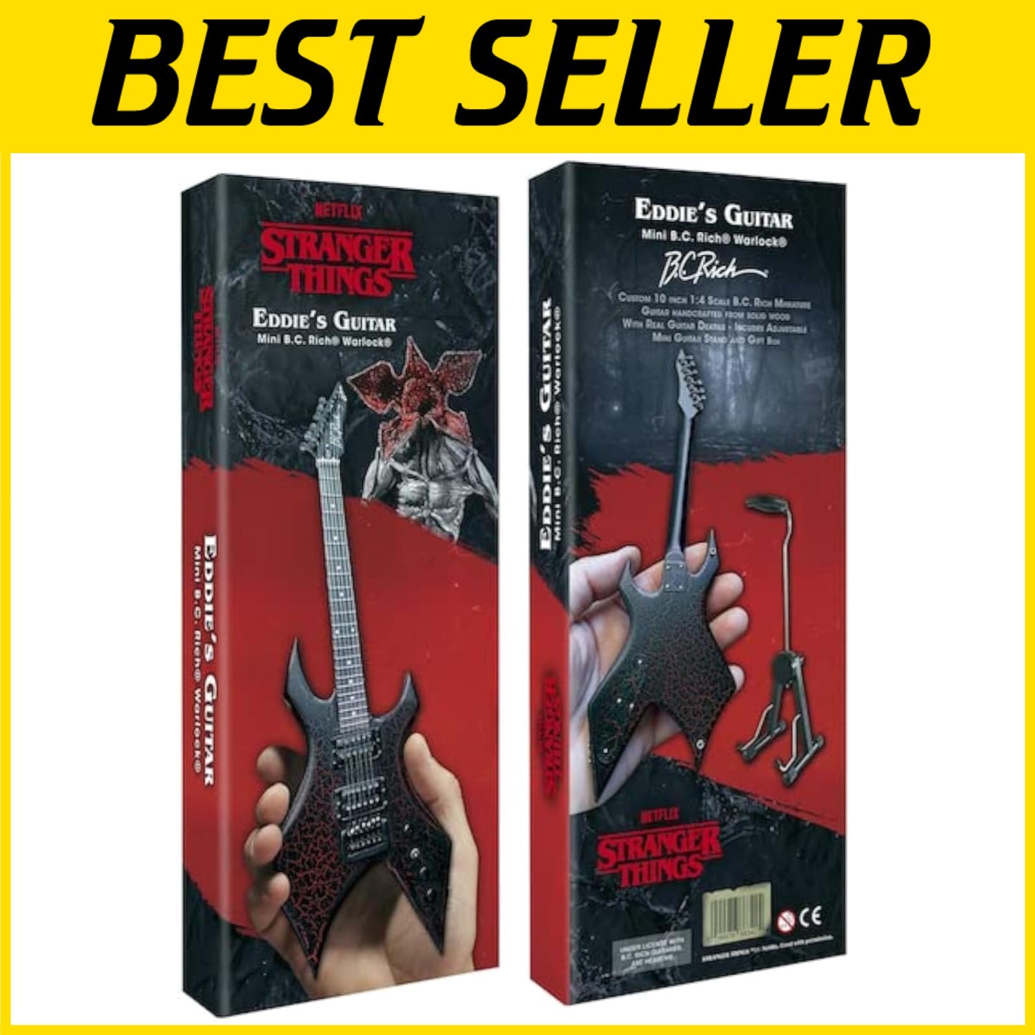 Eddie Munson’s Guitar Mini Replica from Stranger Things-
