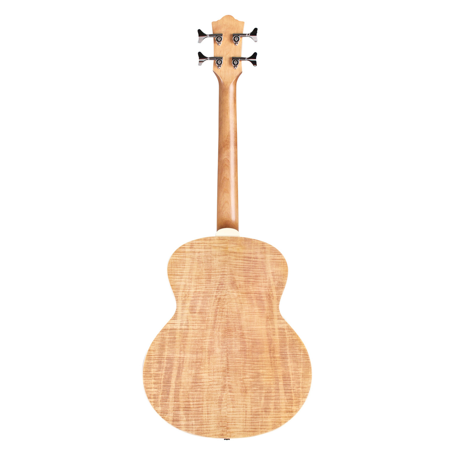 Guild Jumbo Jr Flame Maple Acoustic Bass – Antique Blonde – Open Box