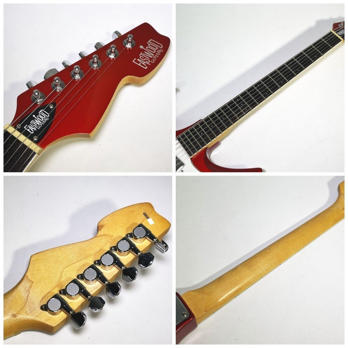 Eastwood Number One ICHIBAN Metallic Red Bizarre Offset Rare Guitar Retro Indie