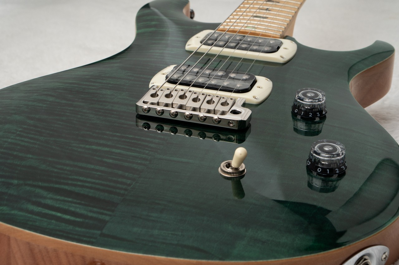Paul Reed Smith Prs Se Ce 24 ~Teal Black / Natural Back~ #Ctih067806 *Bf785