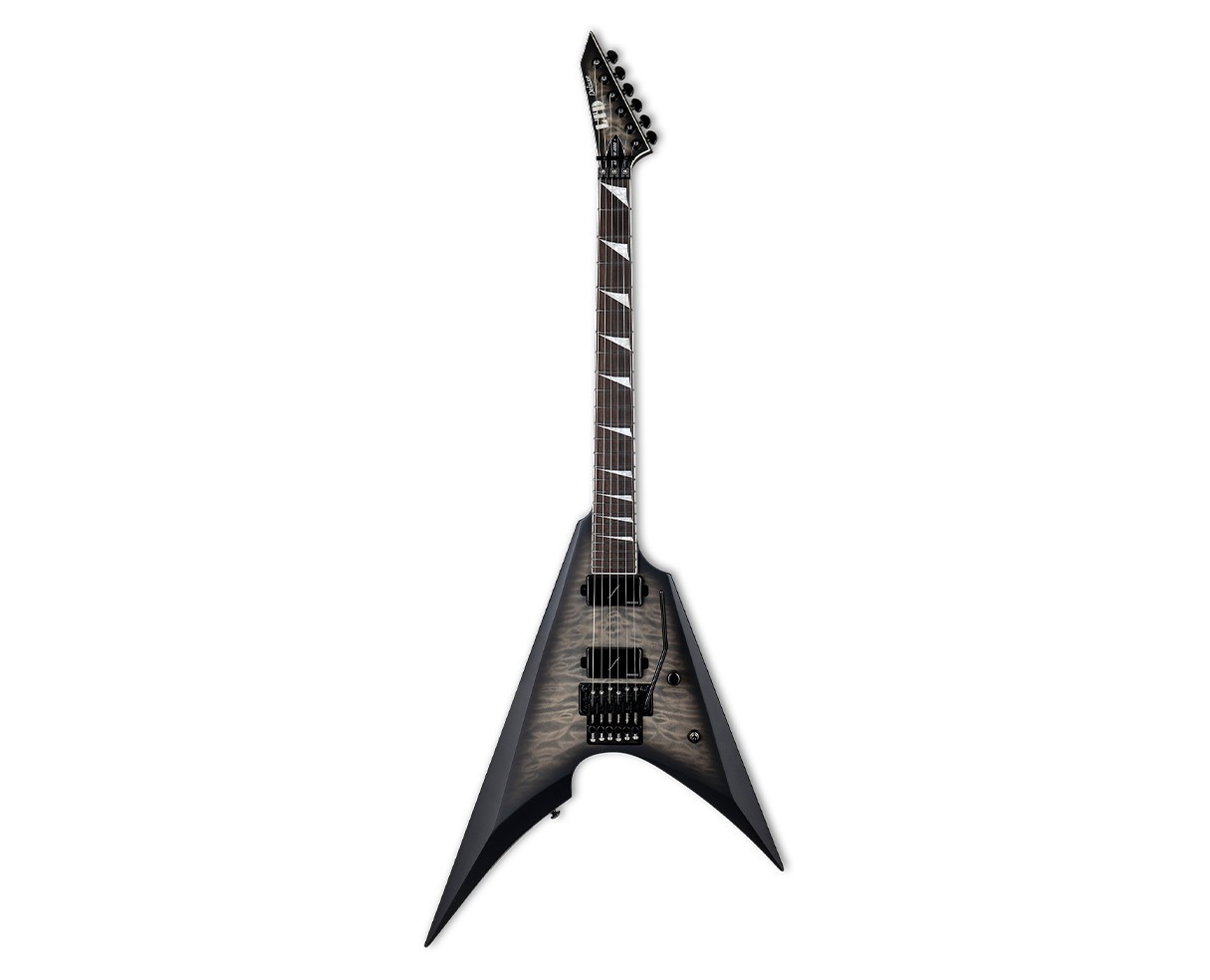 ESP LTD ARROW-1000 QM Electric Guitar – Charcoal Burst Satin – B-Stock