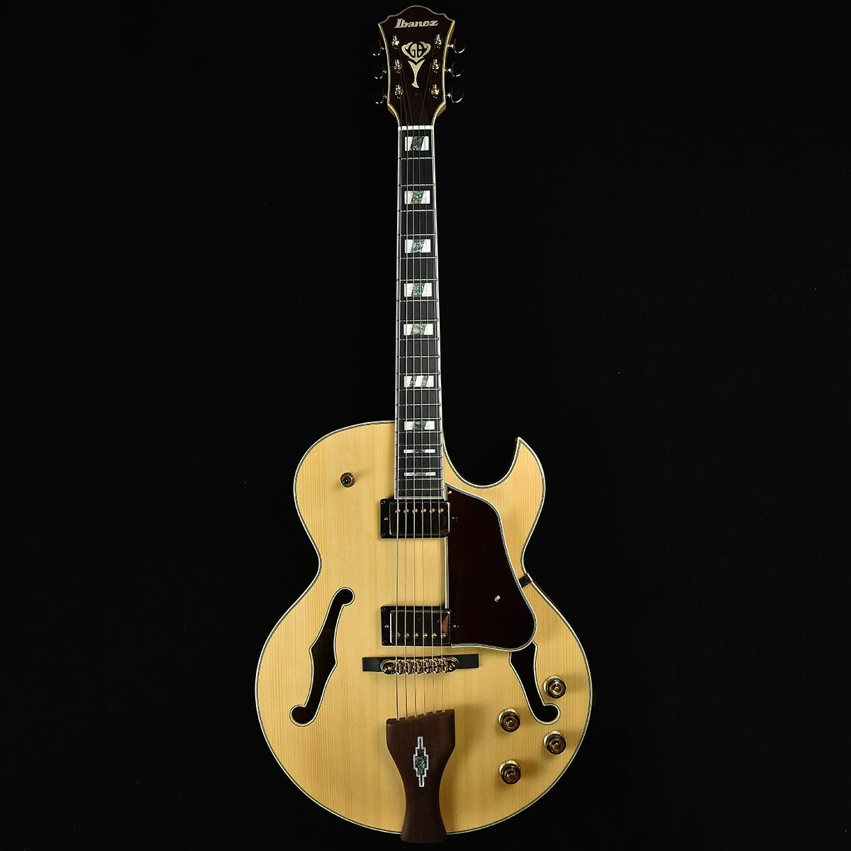 Ibanez LGB30 Natural George Benson Signature Hollow body Electric Guitar