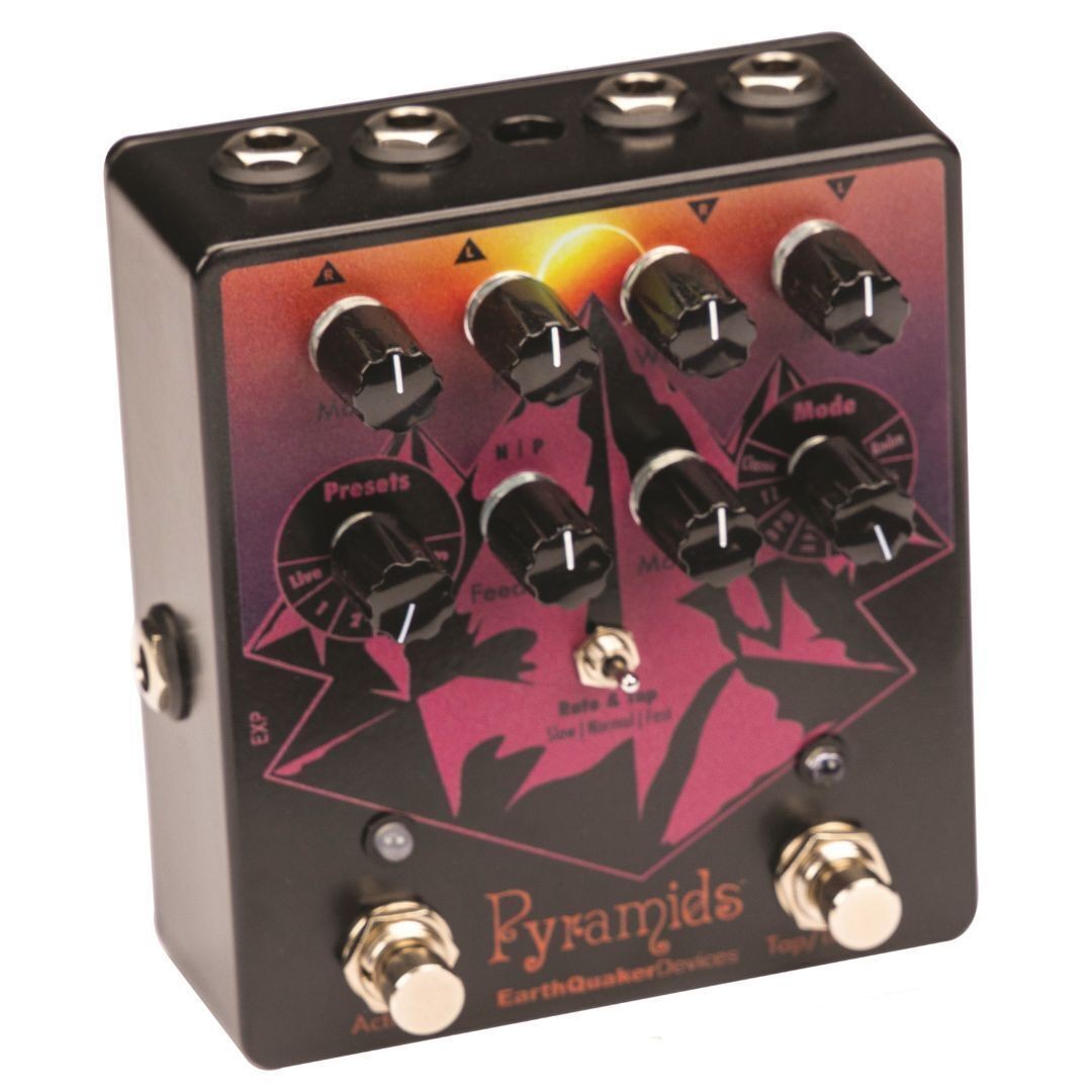 EarthQuaker Devices Pyramids Stereo Flanging Device Solar Eclipse