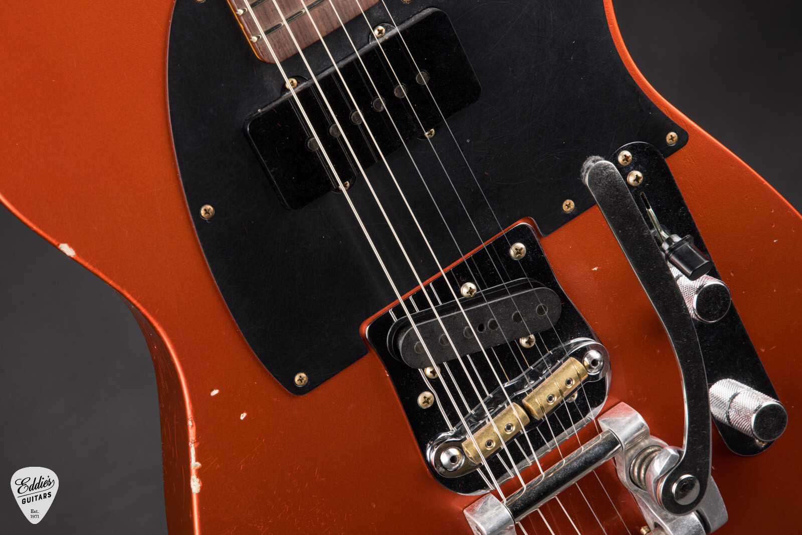 Fender Custom Shop 1960 Tele Custom Relic – Super Aged Candy Tangerine #CZ552385