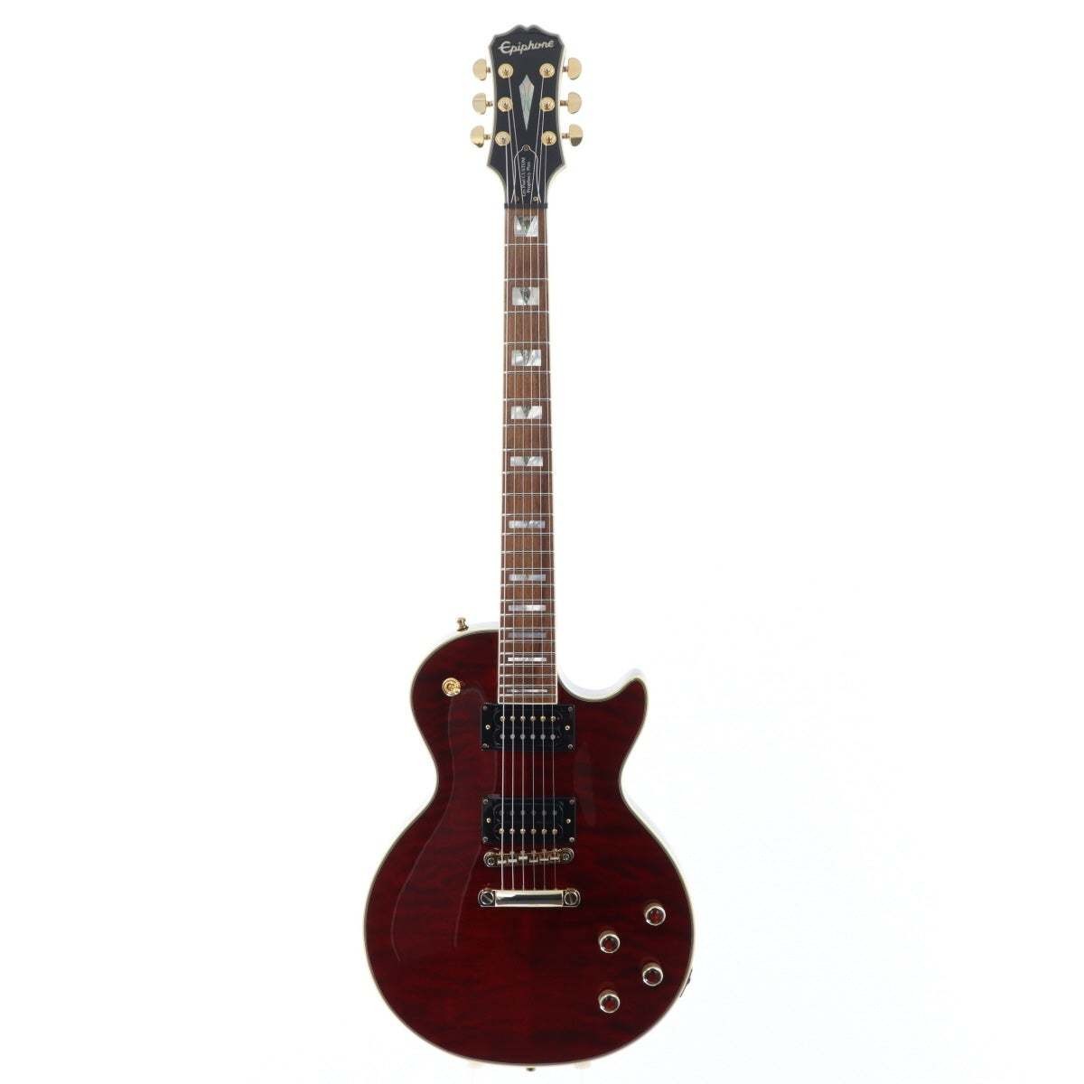 Epiphone Prophecy Les Paul Custom Plus GX Black Cherry 2018 Used