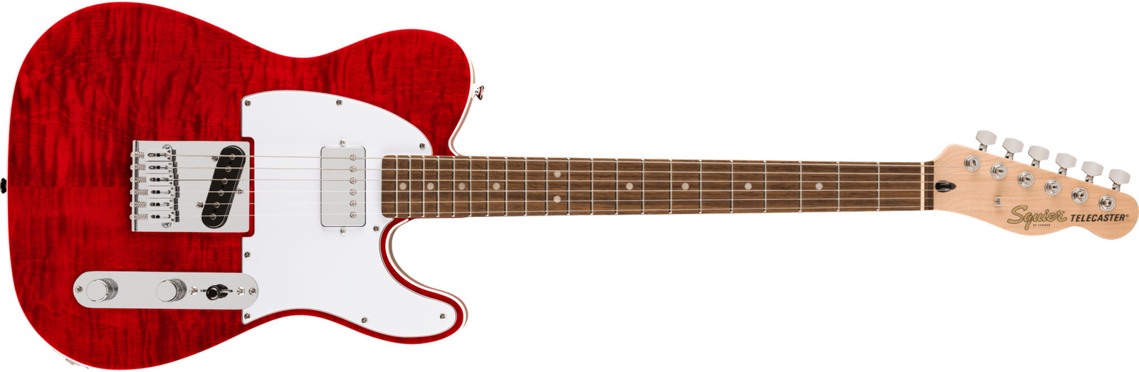 Squier Affinity Series™ Telecaster® FMT SH, Laurel Fingerboard, White Pickguard