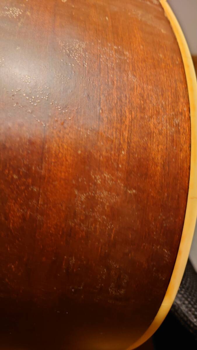 Ibanez Artwood Acoustic Guitar Natural Abalone Rosette Inlay Old Preowned Japan