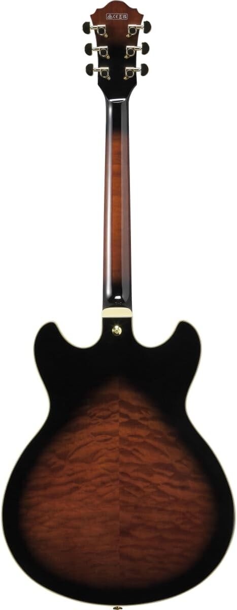 Ibanez/Artcore Expressionist AS93QMSP DBS (Dark Brown Sunburst) SPOT MODEL