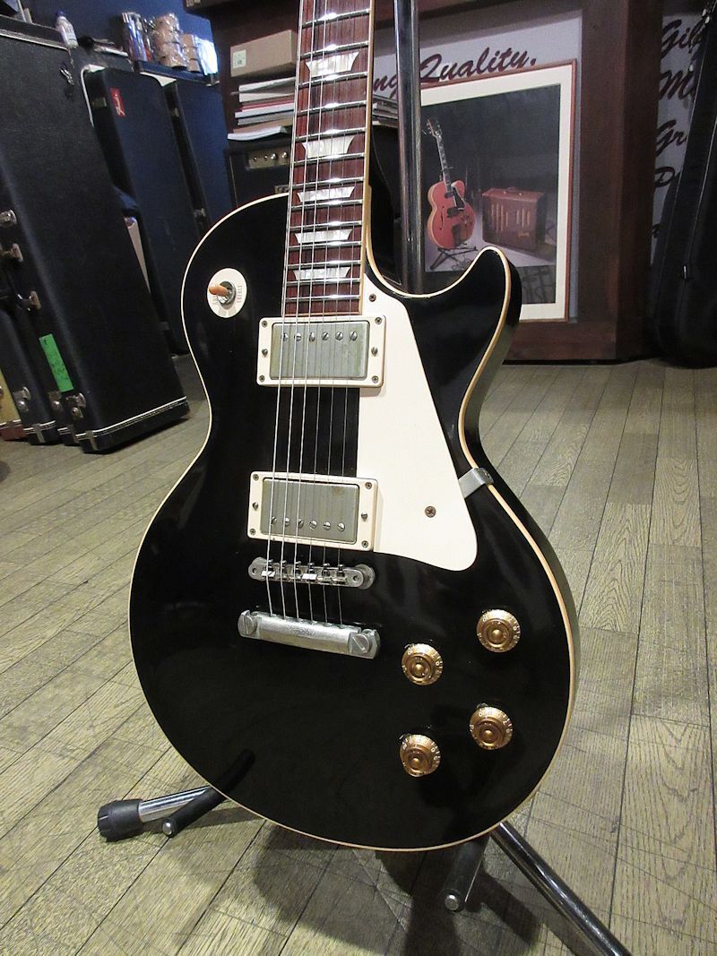 Gibson Historic Collection 1957 Les Paul Standard VOS Ebony Black Guitar Elec